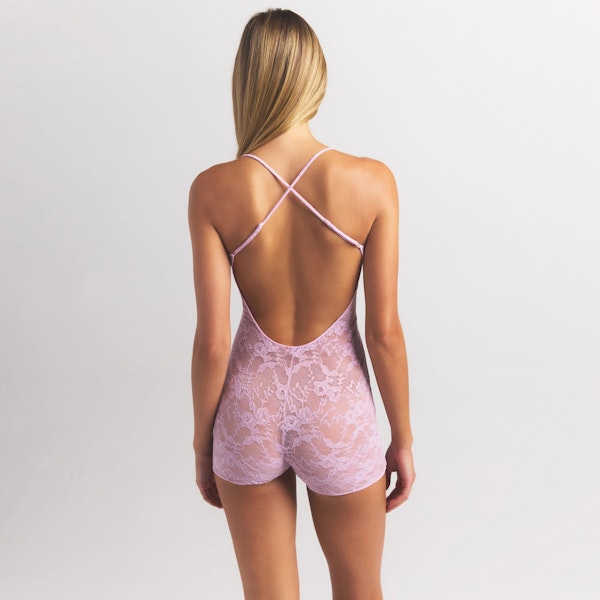 Skims STRETCH LACE LOW BACK ONESIE