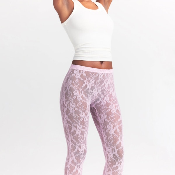 Skims STRETCH LACE STIRRUP LEGGING