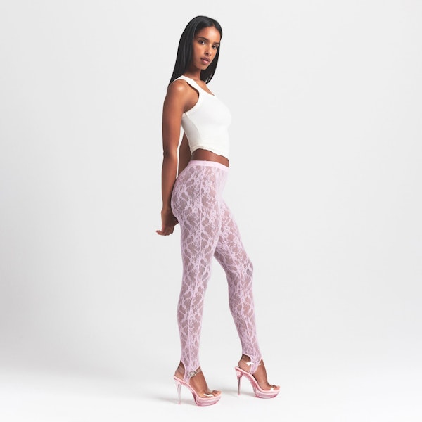 Skims STRETCH LACE STIRRUP LEGGING
