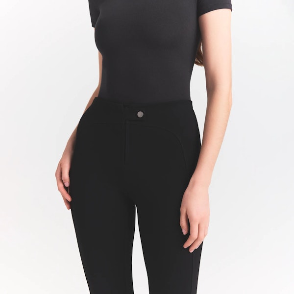 Skims THE ESSENTIAL COLLECTION ZIP FRONT LEGGING