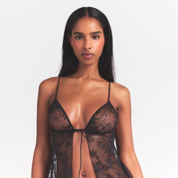 Skims ULTRA FINE LACE TIE FRONT CAMI