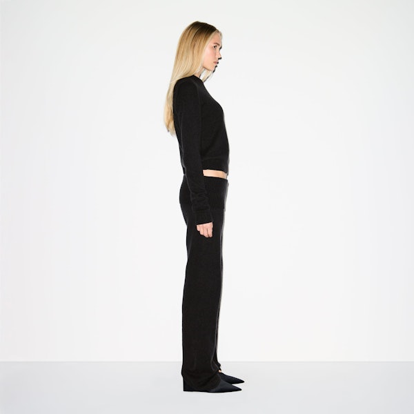 Skims WOOL CASHMERE FOLDOVER PANT