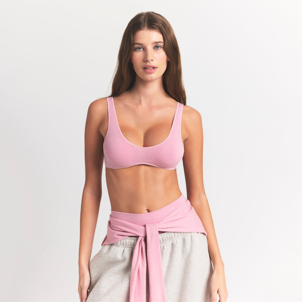 Skims WOOL RIB BRALETTE