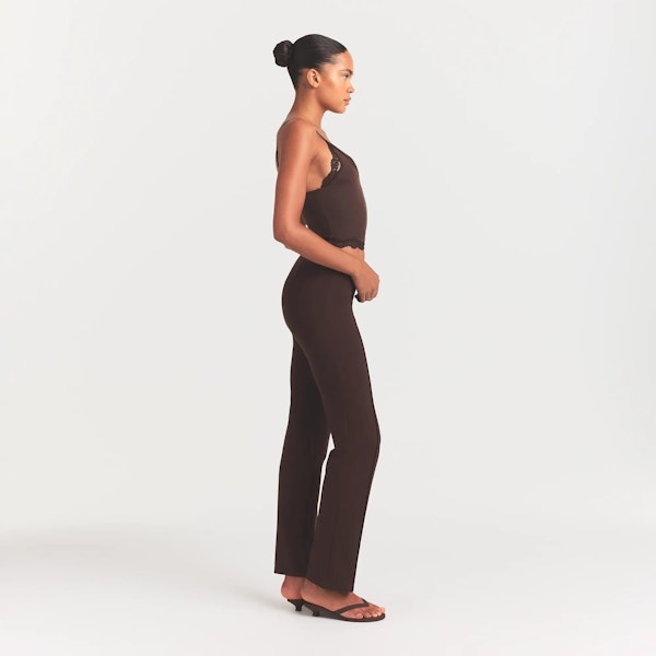 Skims THE ESSENTIAL COLLECTION HIGH-WAISTED PINTUCK STRAIGHT PANT