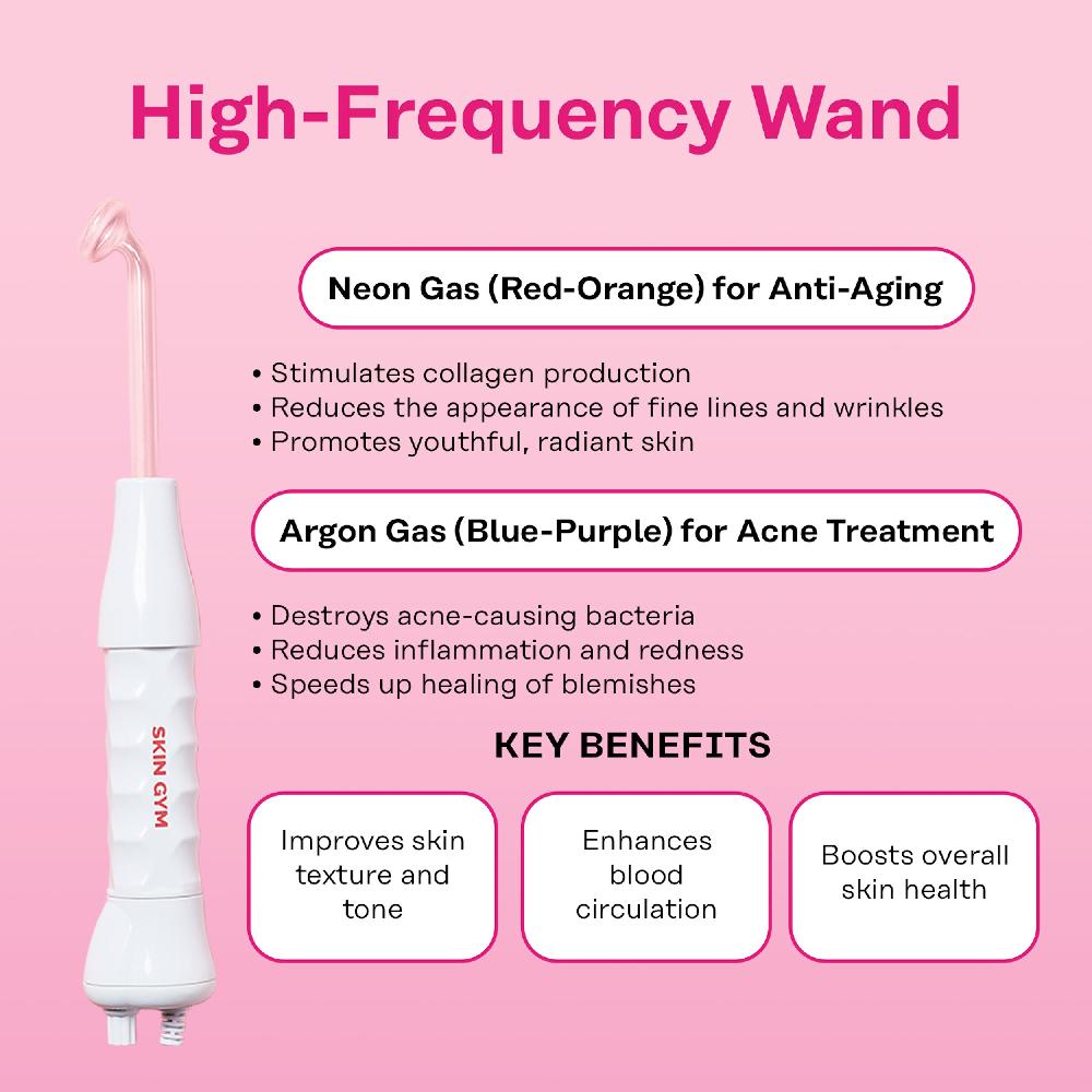 Skin Camp Best High Frequency Facial Wand For Removing Blemishes