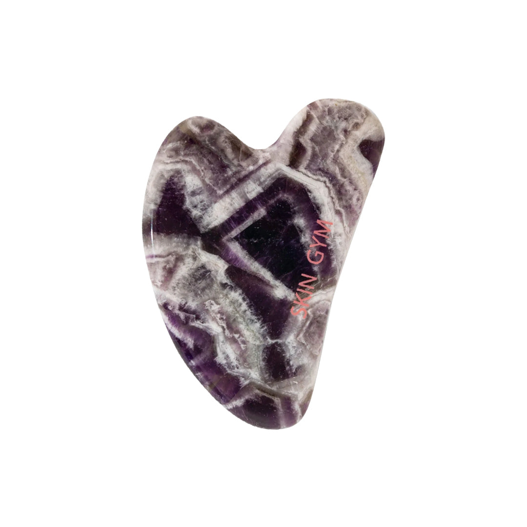 skin camp Amethyst Sculpty Gua Sha Tool
