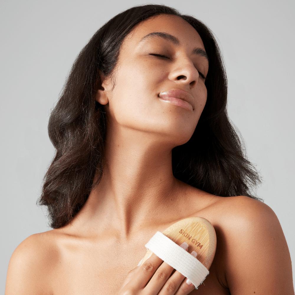 Skin Camp Bamboo Dry Round Brush