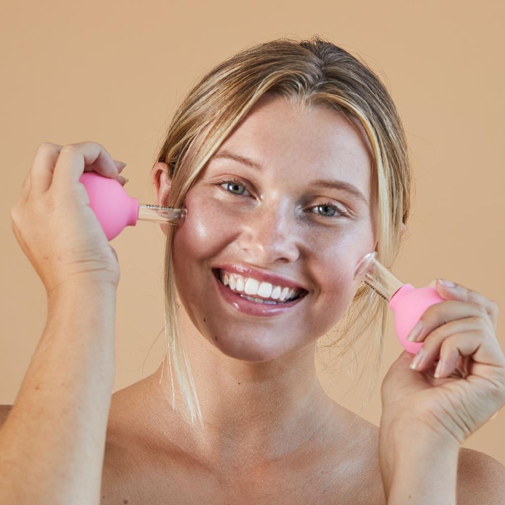 Skin Camp Glass Facial Cups Set