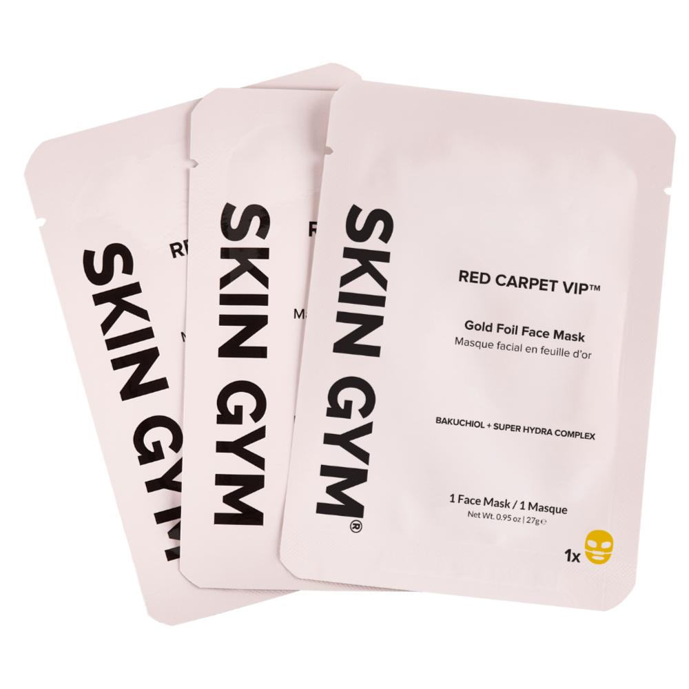 Skin Camp Gold Foil Face Mask - 3 Pack