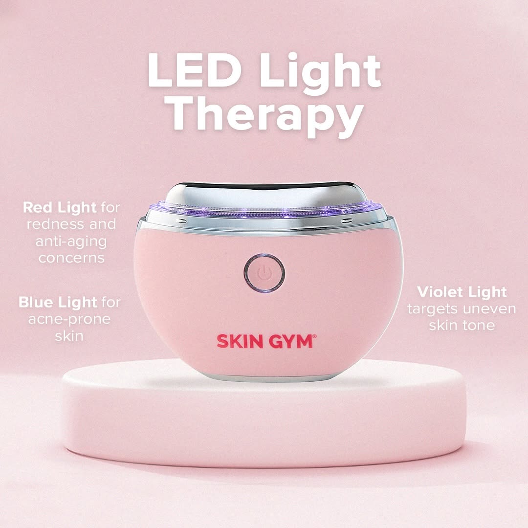 Skin Camp LED Light Therapy Gua Sha Facial Tool