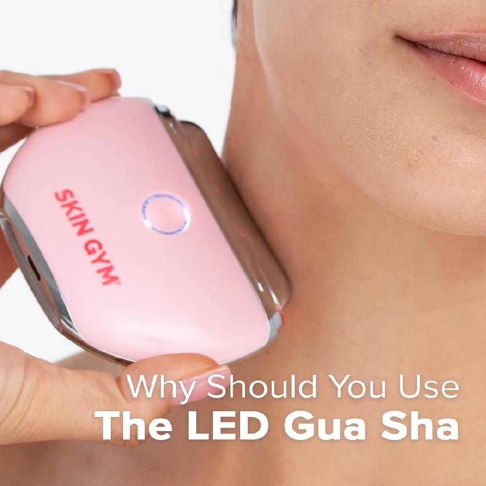 Skin Camp LED Light Therapy Gua Sha Facial Tool