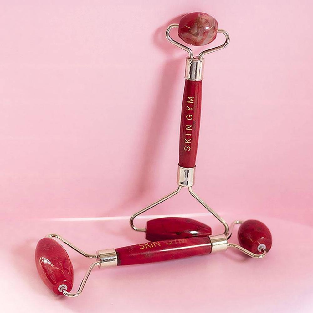 Skin Camp Red Jasper Facial Massage Roller