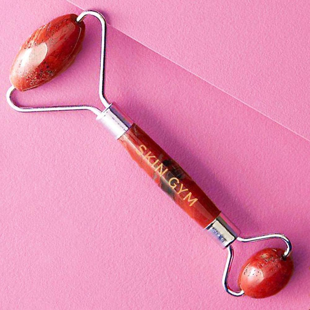 Skin Camp Red Jasper Facial Massage Roller
