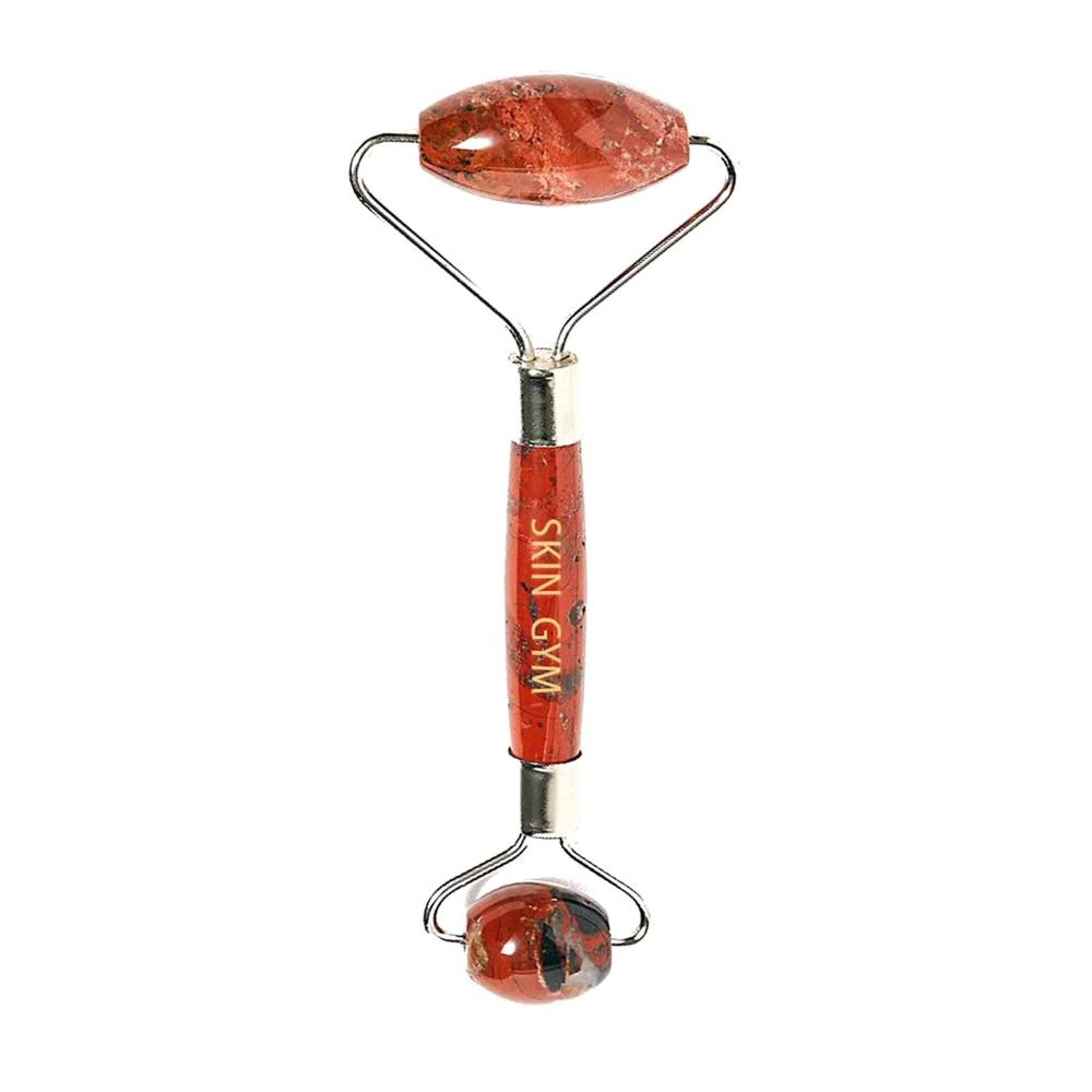 skin camp Red Jasper Facial Massage Roller
