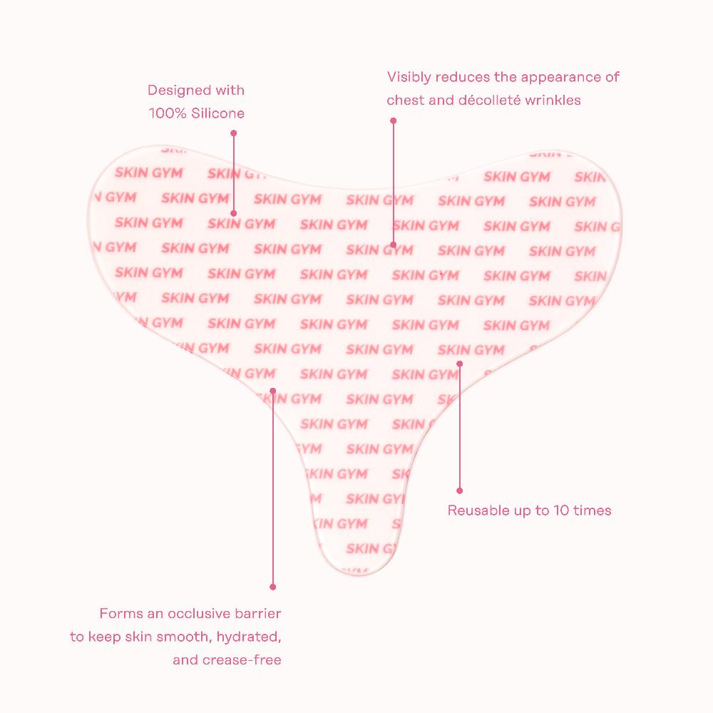 Skin Camp Reusable Décolleté Chest Wrinkle Patch®