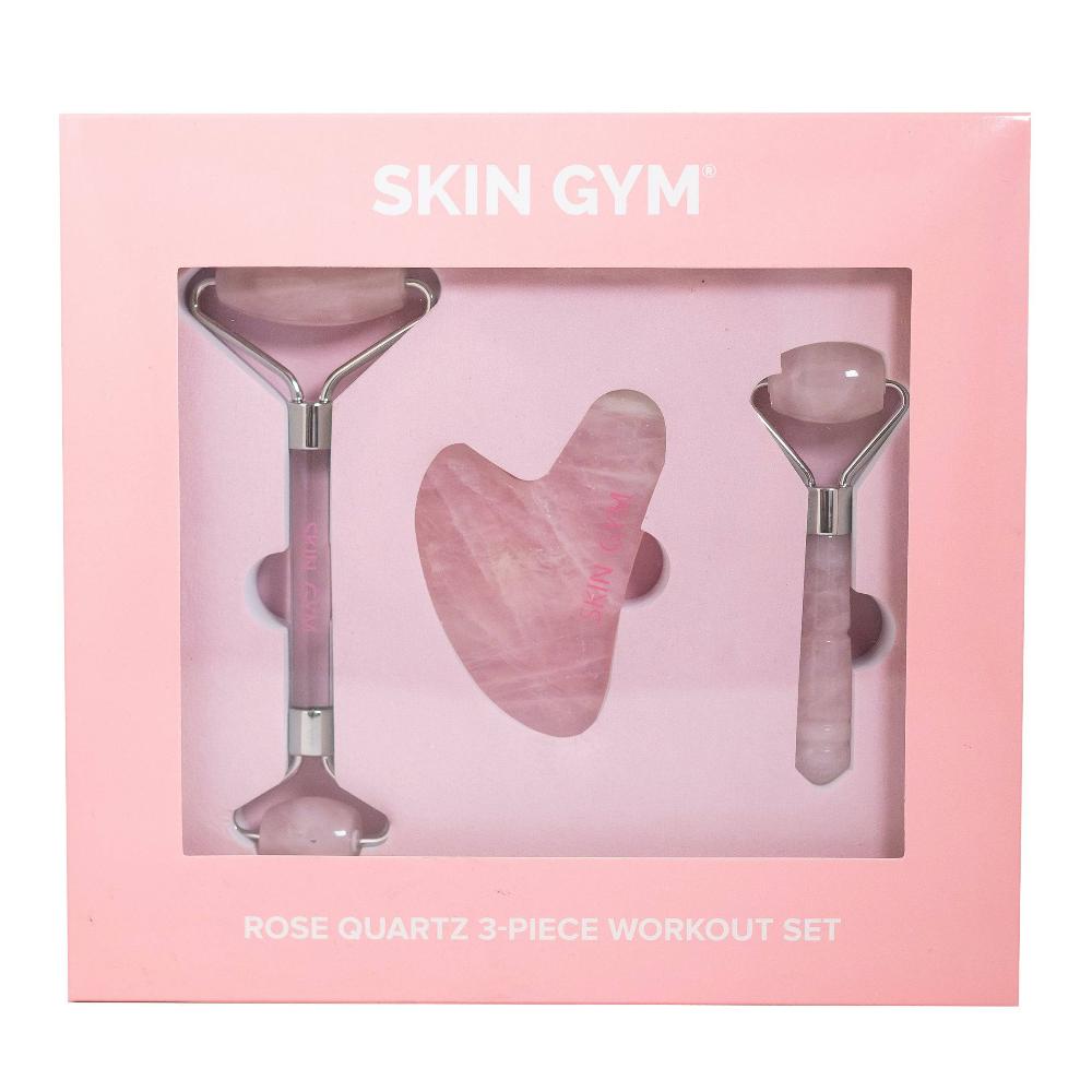skin camp Rose Quartz 3 Piece Workout Set