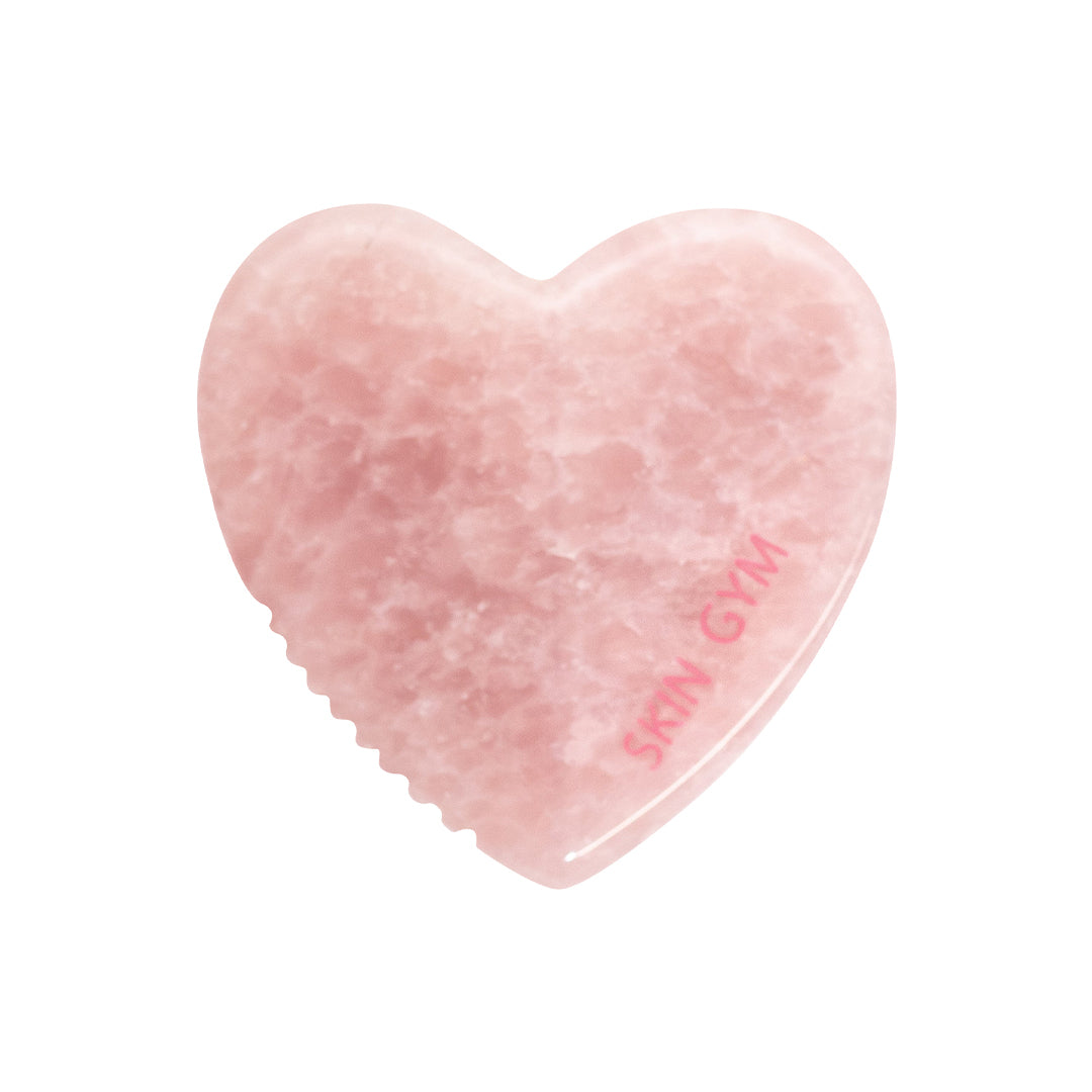 skin camp Rose Quartz Lovey Gua Sha