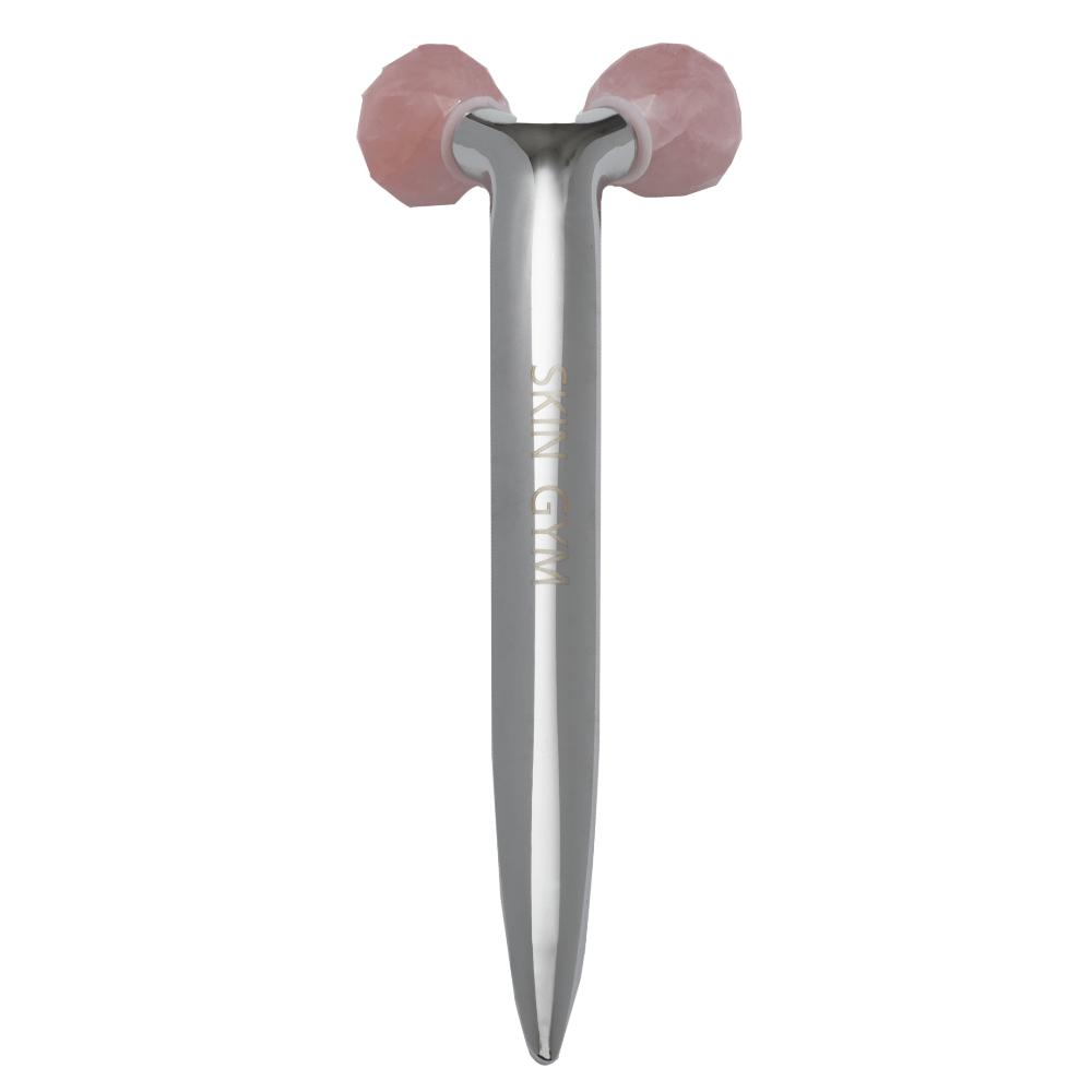 skin camp Rose Quartz Revi Facial Massager & Roller