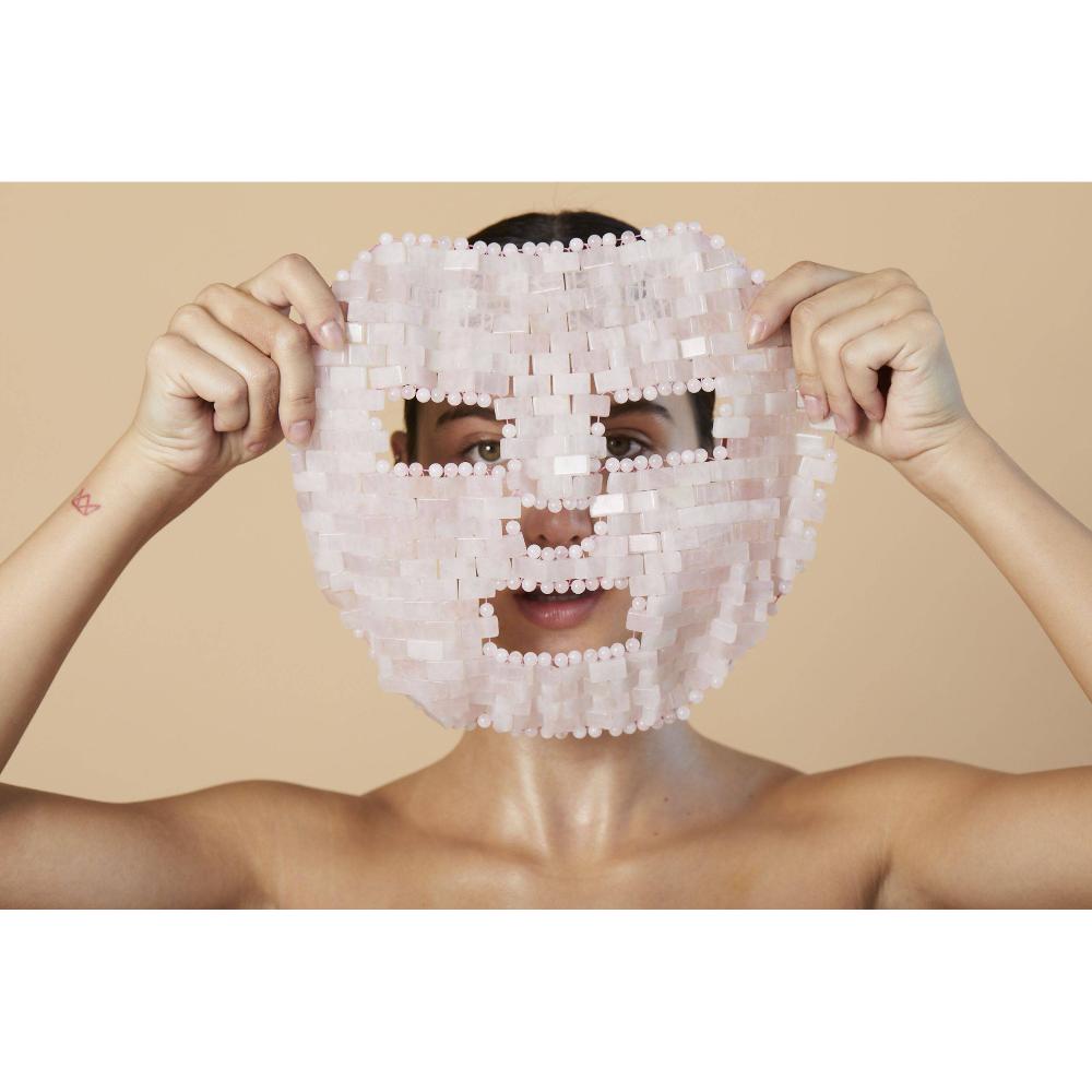 Skin Camp Skin Gym Rose Quartz Crystal Face Mask