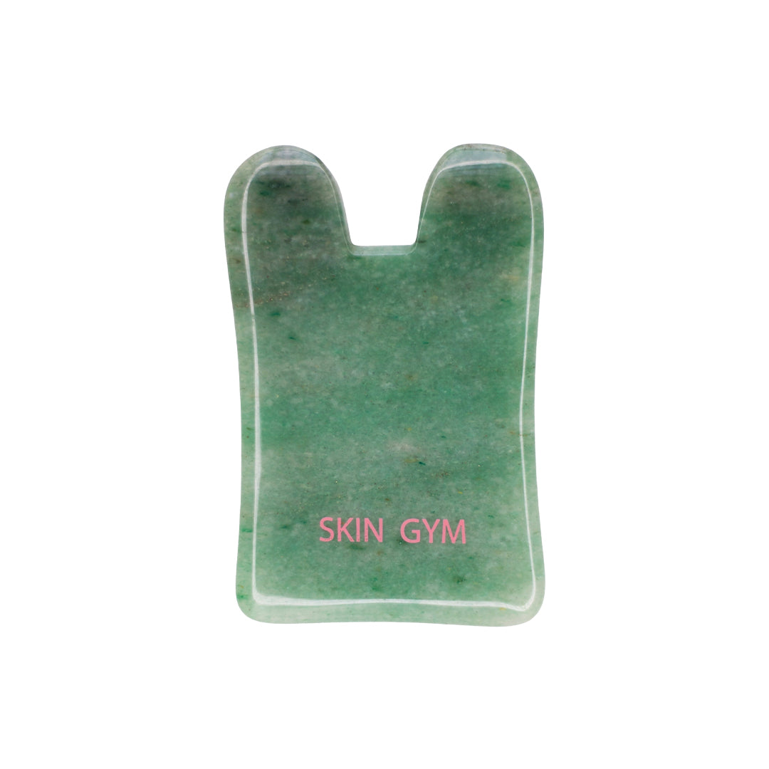 skin camp Square Aventurine Jade Gua Sha Facial Massager