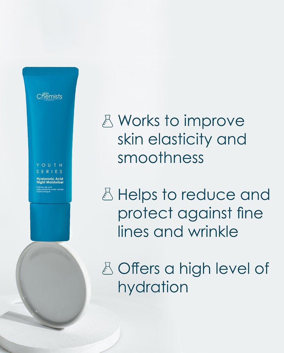 Skin Chemist 1% Hyaluronic Acid Night Moisturiser 50ml