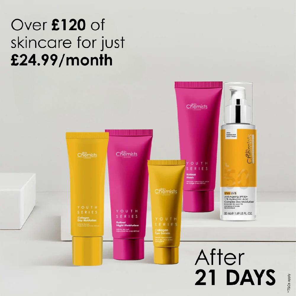Skin Chemist 21-Day Personalised Free Trial → Firmness & Elasticity