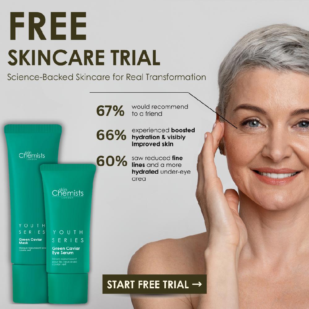 skin chemist 21-Day Personalised Free Trial → Radiance & Even Skin Tone