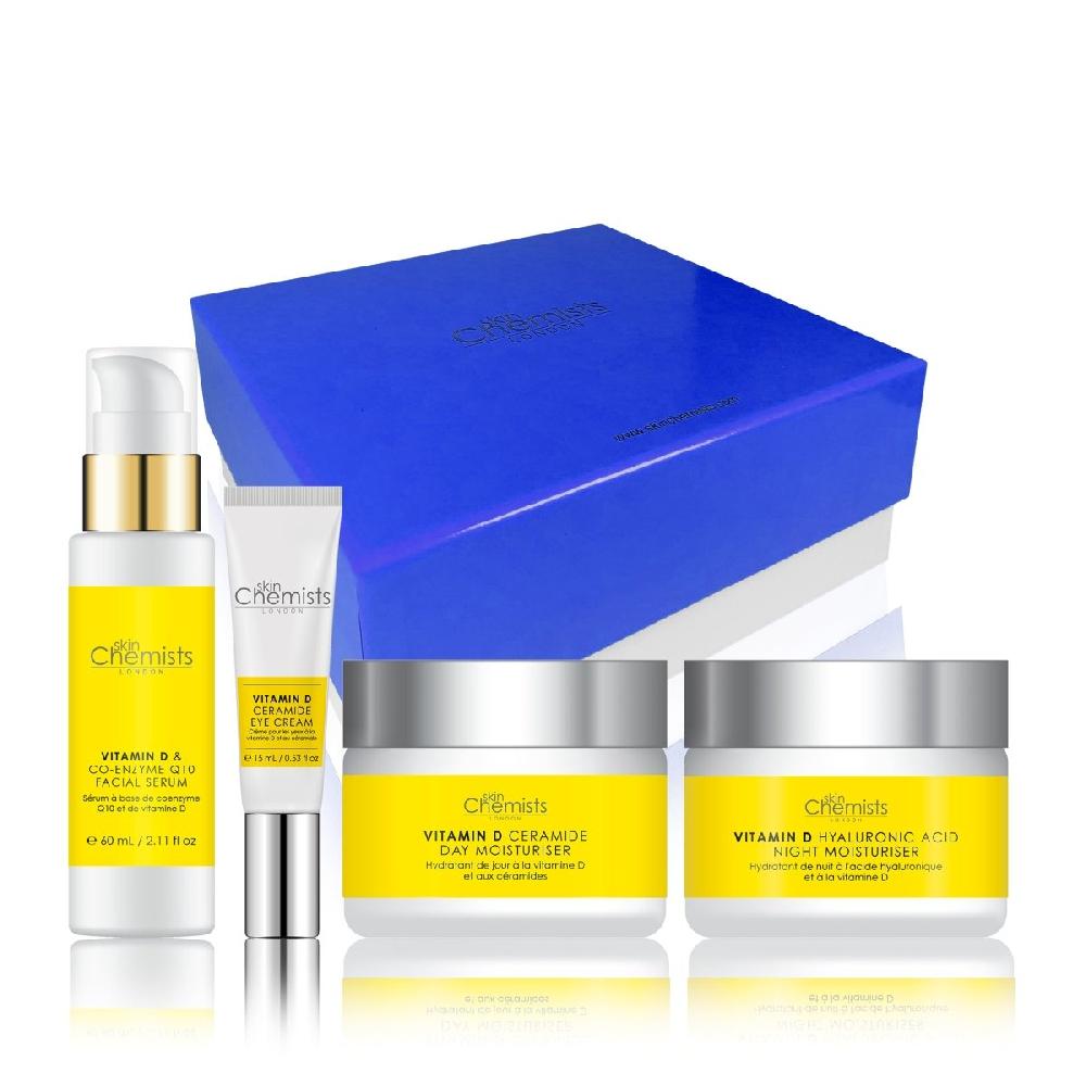 skin chemist 5 Step Vitamin D Anti-Ageing Routine Kit