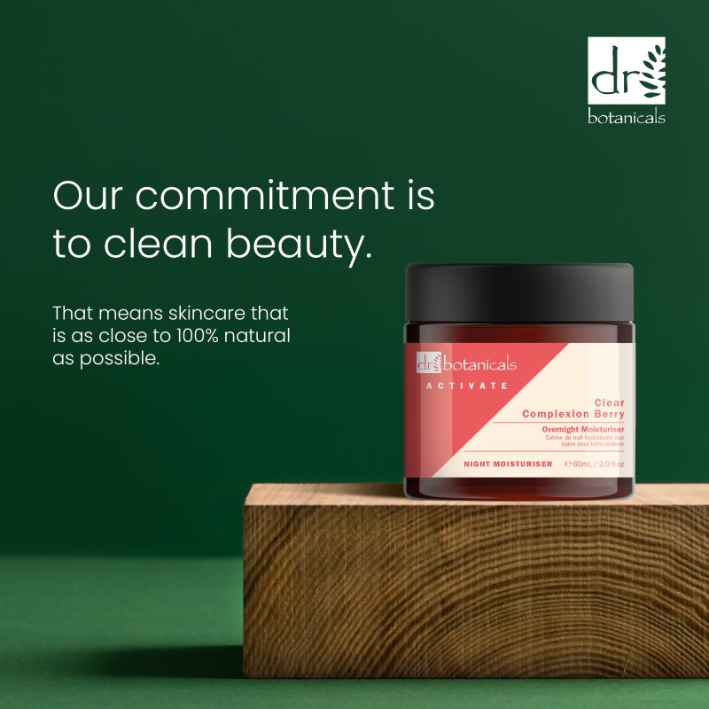 Skin Chemist Activate Clear Complexion Berry Overnight Moisturiser 60ml