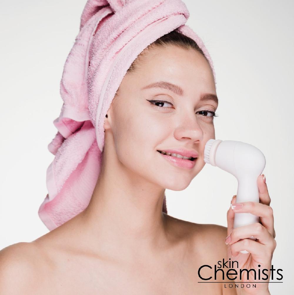 Skin Chemist Advanced Facial And Body Cleansing Brush - 4 Heads