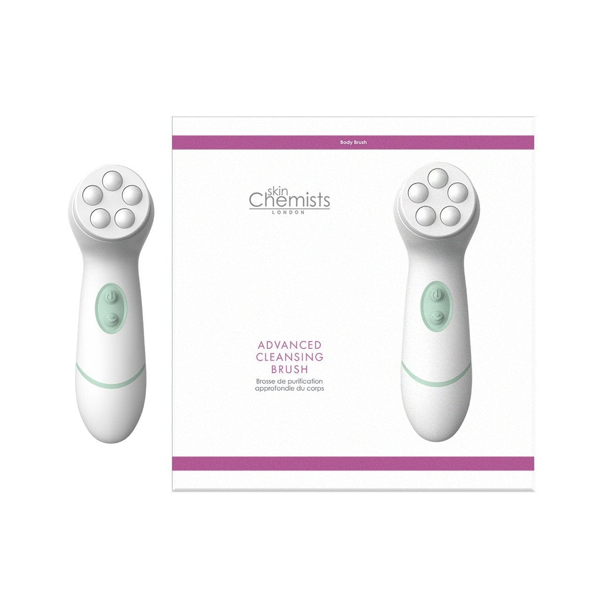 skin chemist Advanced Facial And Body Cleansing Brush - 4 Heads
