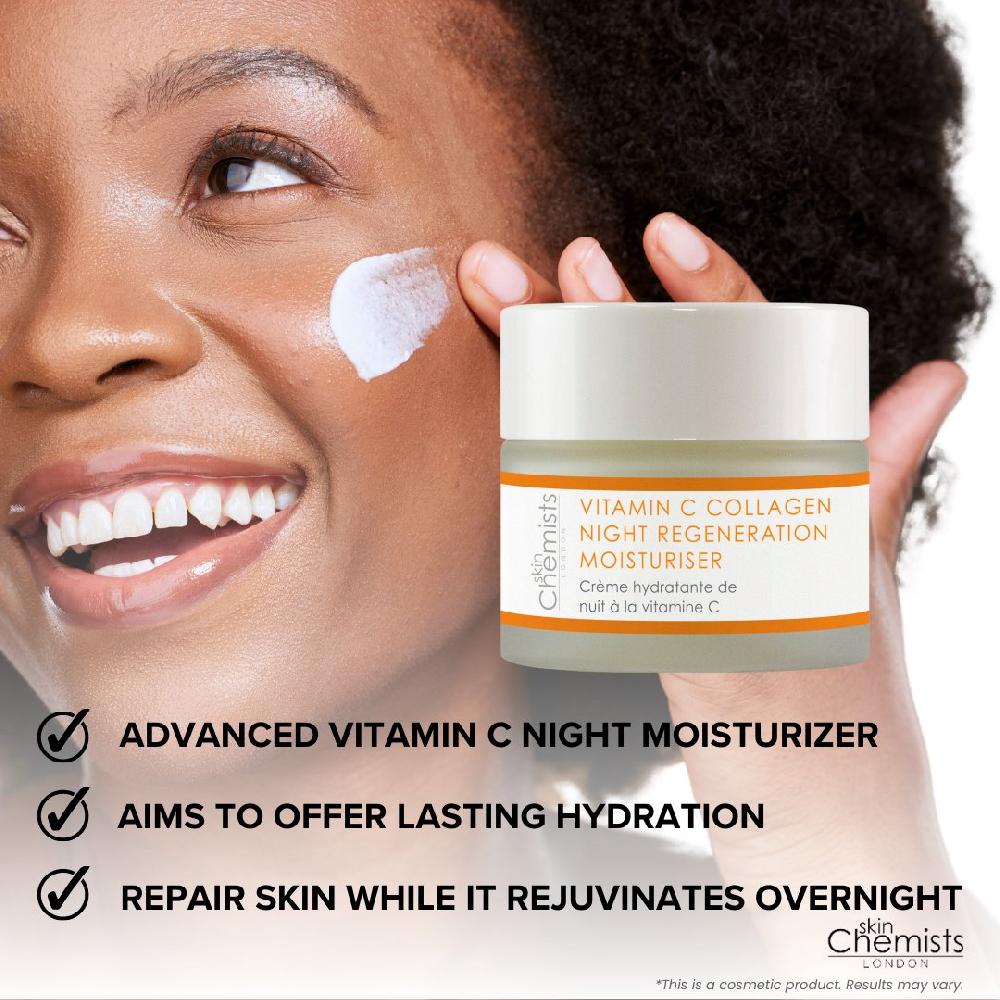 Skin Chemist Advanced Vitamin C Collagen Night Regeneration Moisturiser 50ml
