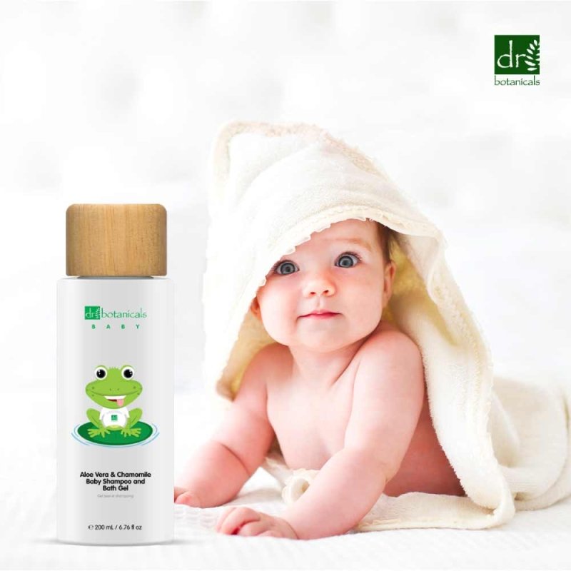 Skin Chemist Aloe Vera & Chamomile Baby Shampoo & Bath Gel 200ml