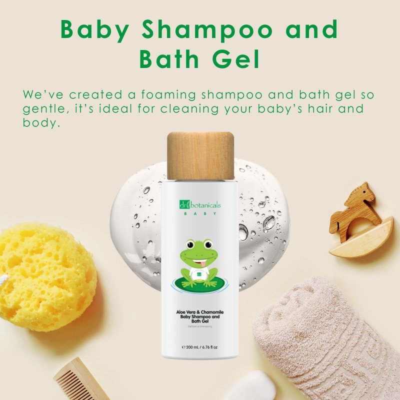 Skin Chemist Aloe Vera & Chamomile Baby Shampoo & Bath Gel 200ml