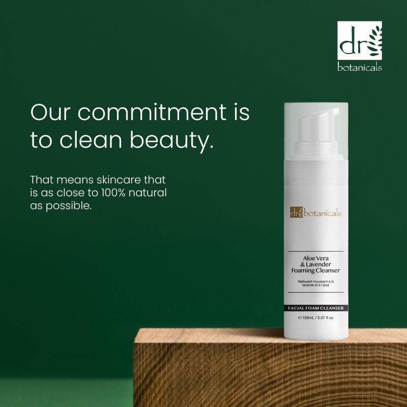 Skin Chemist Aloe Vera & Lavender Facial Foaming Cleanser 150ml