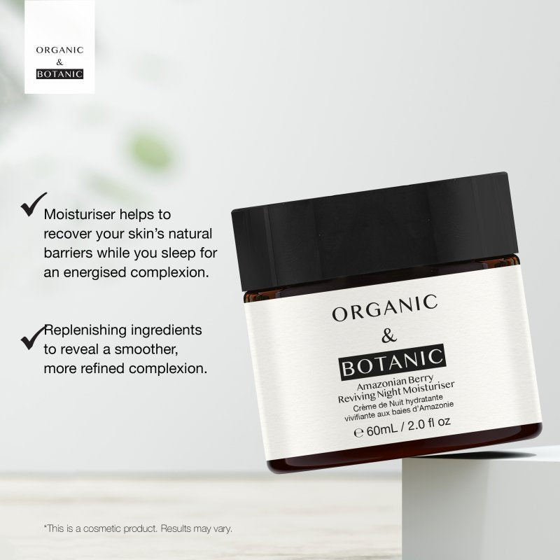 Skin Chemist Amazonian Berry Night Moisturizer With Hyaluronic Acid & Vitamin C - 6