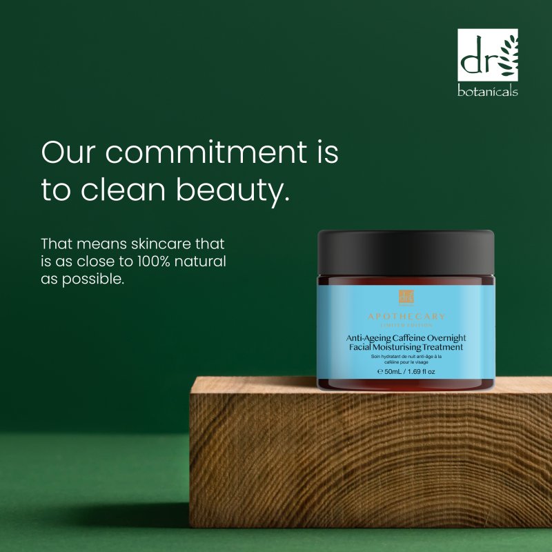 Skin Chemist Anti-Ageing Caffeine Overnight Facial Moisturising Treatment 50ml