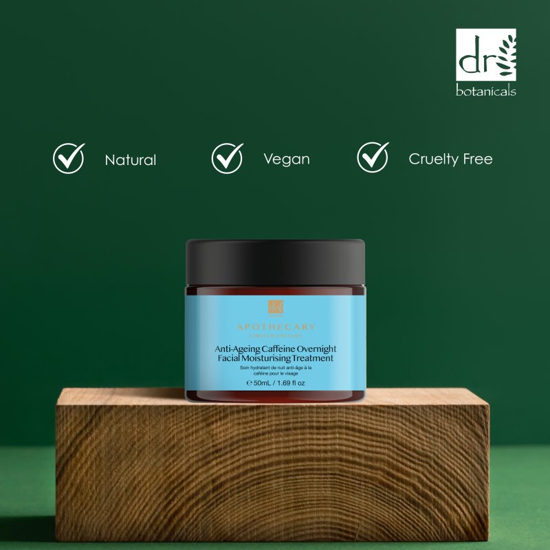 Skin Chemist Anti-Ageing Caffeine Overnight Facial Moisturising Treatment 50ml