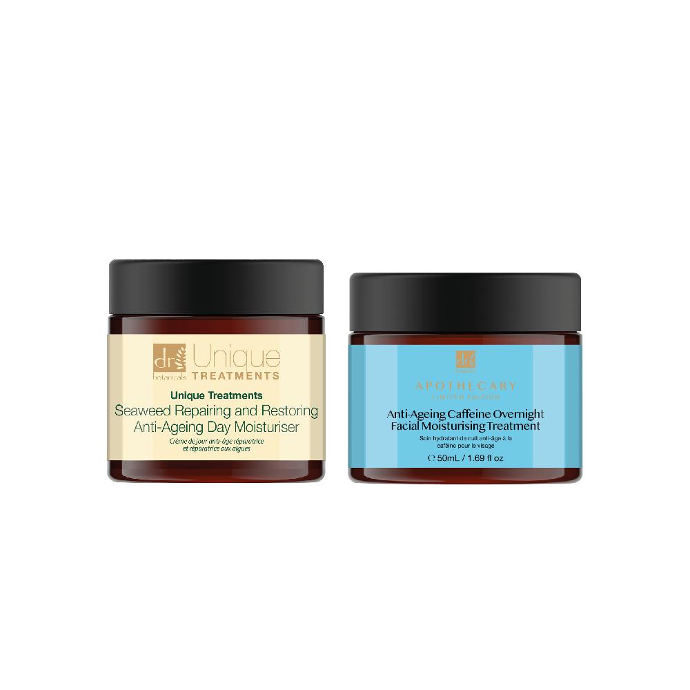 skin chemist Anti-Ageing Caffeine Overnight Facial Moisturising Treatment 50ml + Un