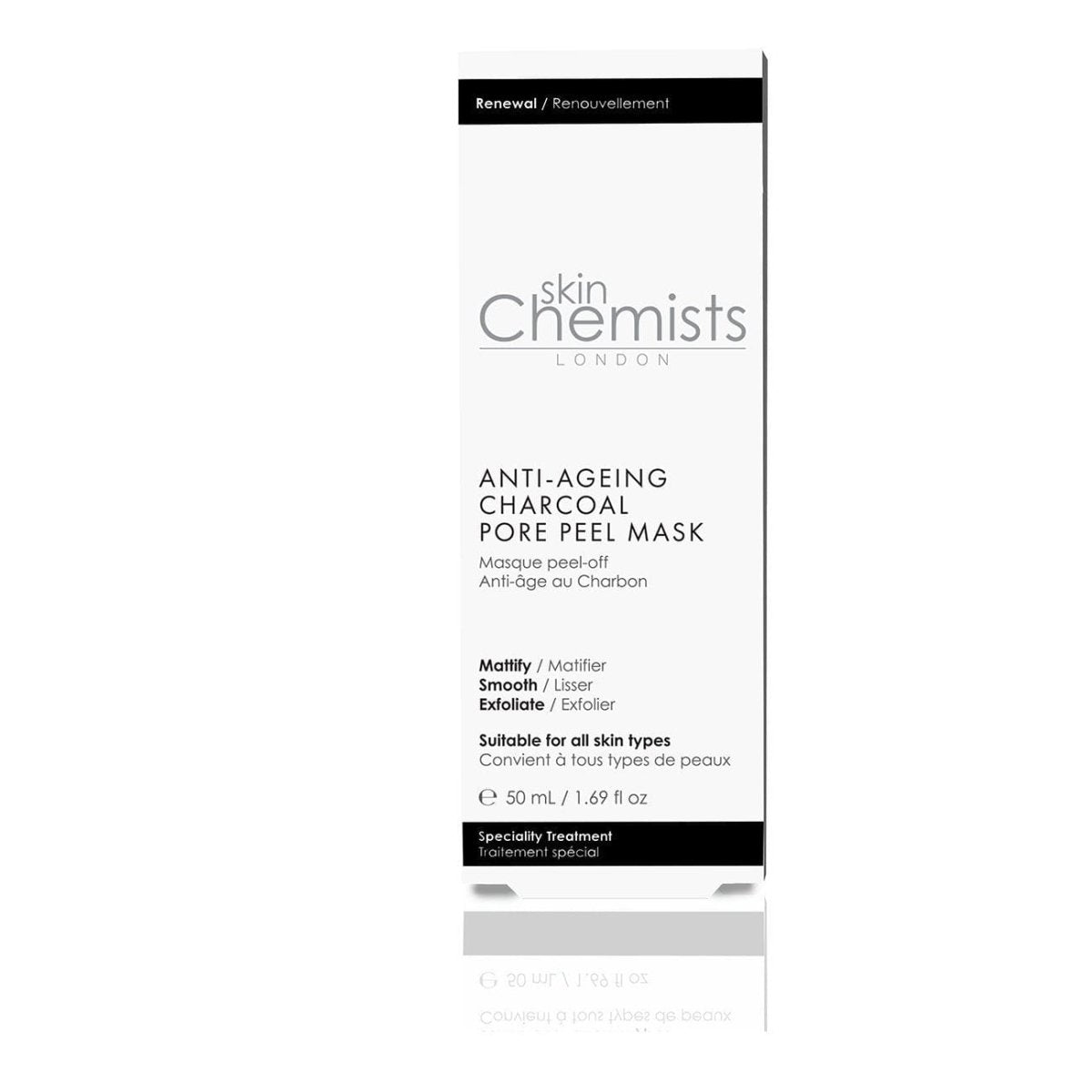 Skin Chemist Anti-Ageing Charcoal Pore Peel Mask 50ml