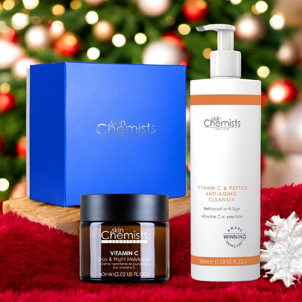 skin chemist Anti-Ageing Vitamin C Cleanser & Day Moisturiser Routine