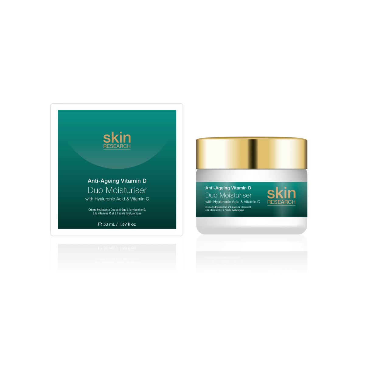 Skin Chemist Anti-Ageing Vitamin D With Hyaluronic Acid & Vitamin C Duo Moisturiser