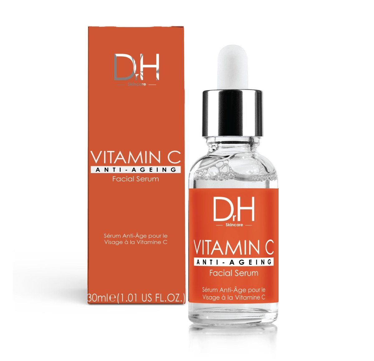 Skin Chemist Anti-Aging Vitamin C Facial Serum 30ml + Vitamin C Anti-Ageing Night M
