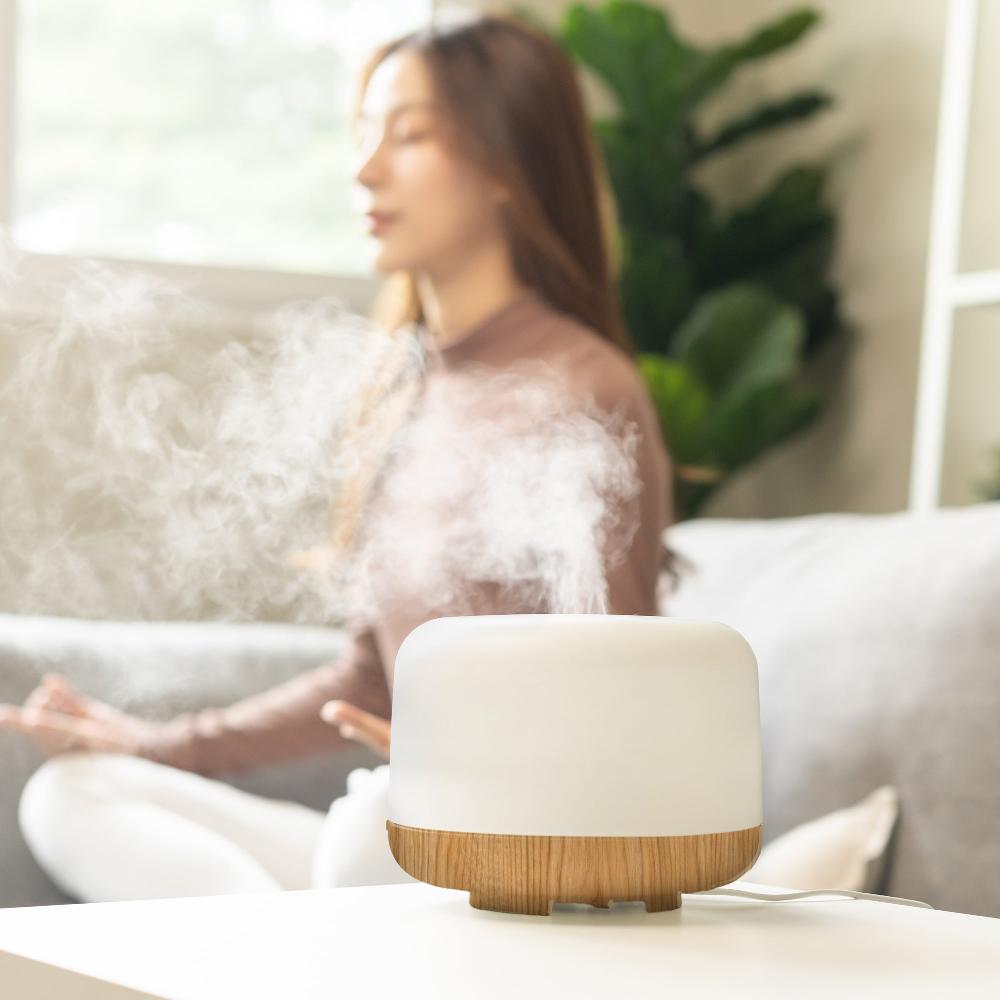 Skin Chemist Aroma Diffuser With Wood Grain Base (USB)