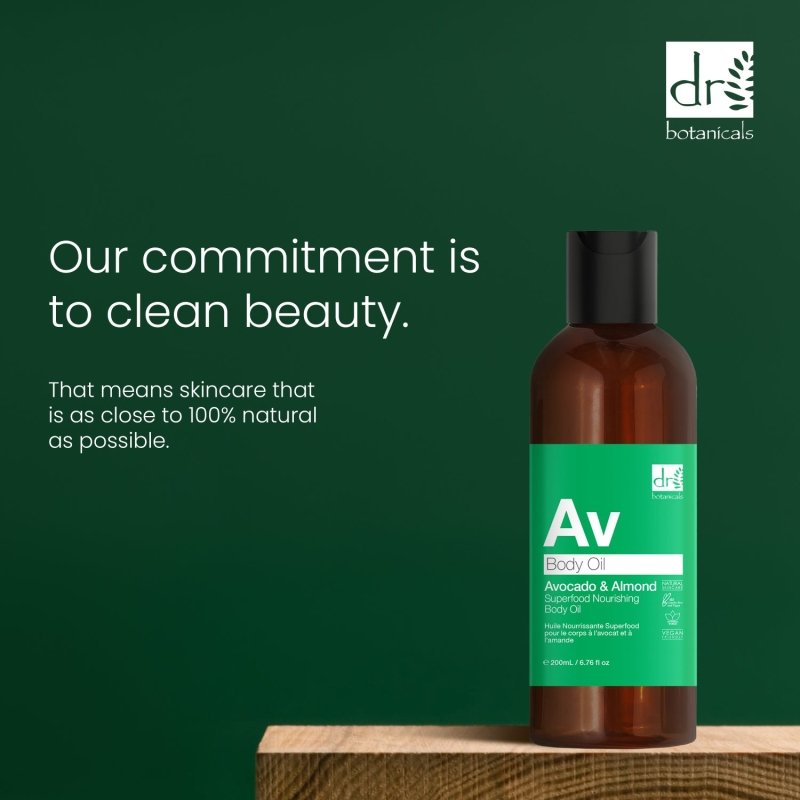 Skin Chemist Avocado & Almond Superfood Nourishing Body Oil 200ml