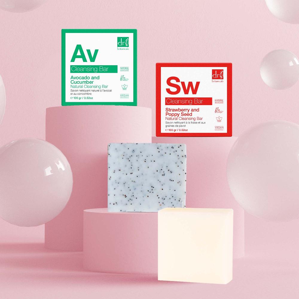 skin chemist Avocado And Strawberry Cleansing Bar Kit
