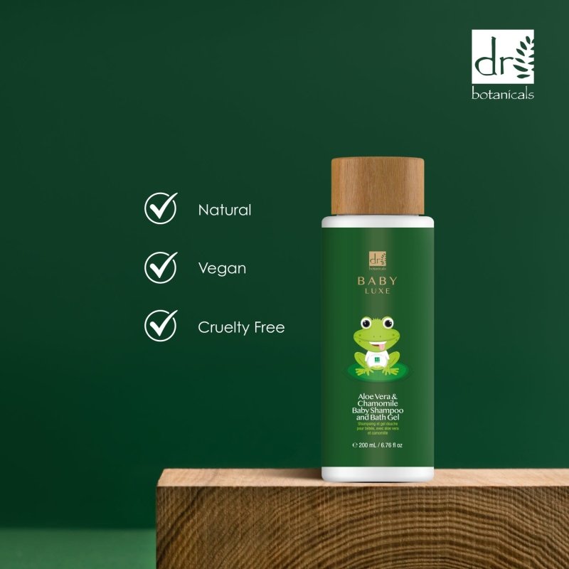 Skin Chemist Baby Lux Aloe Vera & Chamomile Baby Shampoo & Bath Gel 200ml