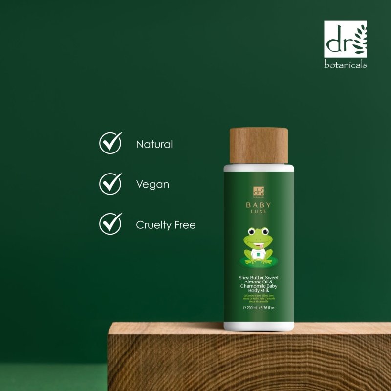 Skin Chemist Baby Lux Sweet Almond Oil & Chamomile Baby Body Milk 200ml