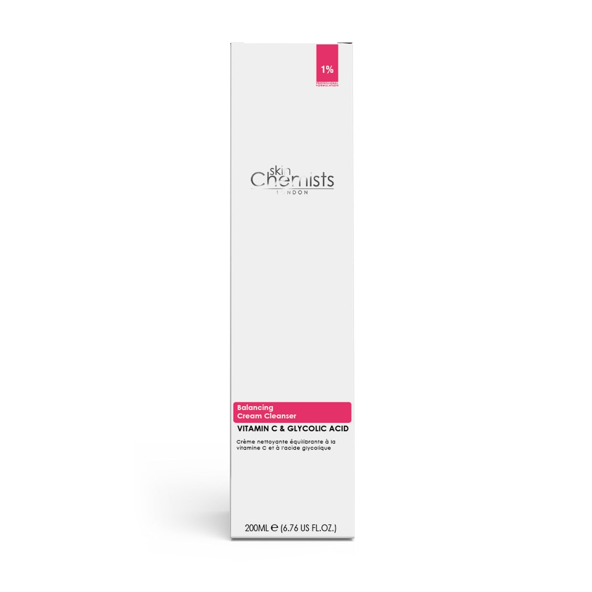 skin chemist Balancing Vitamin C & Glycolic Acid Cream Cleanser 200ml