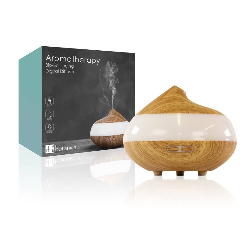 skin chemist Bio-Balancing Wooden Aroma Digital Diffuser Clear Panel (UK Plug)
